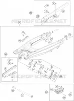 BRAS OSCILLANT  pour Husqvarna 701 SUPERMOTO 2020