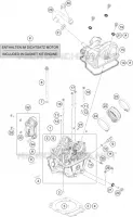 CULASSE pour Husqvarna 701 SUPERMOTO 2020
