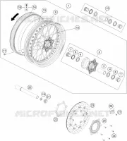 ROUE AVANT pour Husqvarna 701 SUPERMOTO 2020