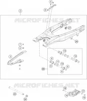 BRAS OSCILLANT  pour Husqvarna FX 450 2019