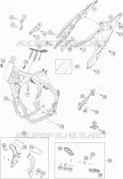 CADRE pour Husqvarna FX 450 2019