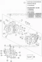 CARTER MOTEUR pour Husqvarna FX 450 2019