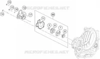 POMPE A EAU pour Husqvarna FX 450 2019