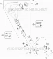 POMPE A ESSENCE pour Husqvarna FX 450 2019