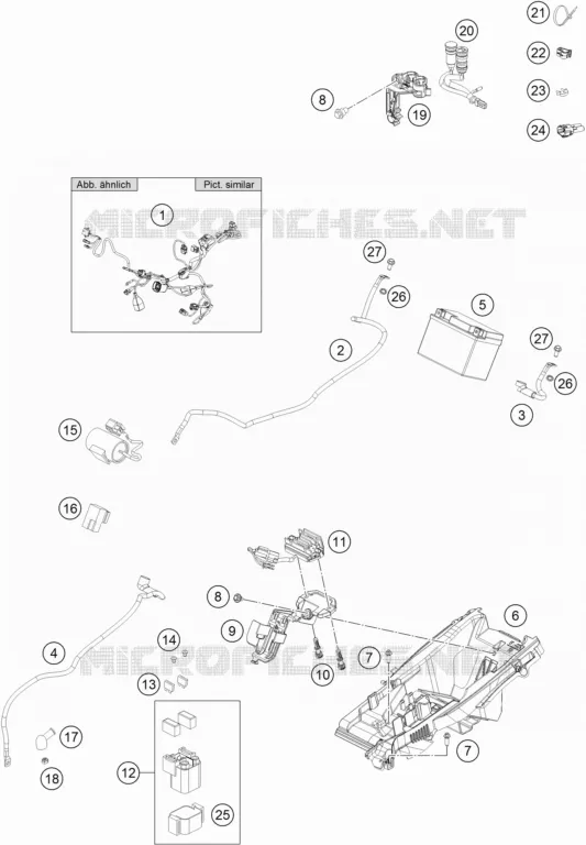 FAISCEAU ELECTRIQUE Husqvarna Husqvarna 450 2019 FX 450  FX 450