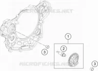 ARBRE D'EQUILIBRAGE pour Husqvarna FE 450 2019