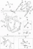 CADRE pour Husqvarna FE 450 2019