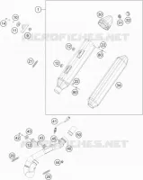 ECHAPPEMENT pour Husqvarna FE 450 2019