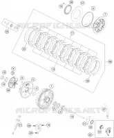 EMBRAYAGE pour Husqvarna FE 450 2019