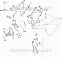 FILTRE A AIR pour Husqvarna FE 450 2019