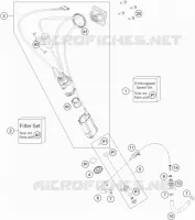 POMPE A ESSENCE pour Husqvarna FE 450 2019