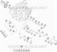 POMPE A HUILE pour Husqvarna FE 450 2019