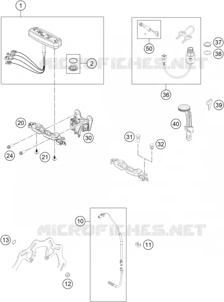 CONTACTEUR A CLE Husqvarna Husqvarna 350 2019 FE 350  FE 350