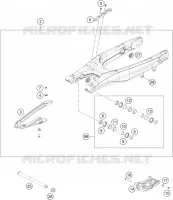 BRAS OSCILLANT  pour Husqvarna FC 250 2019