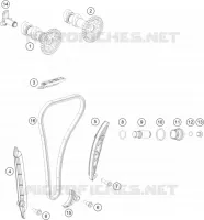 DISTRIBUTION pour Husqvarna FC 250 2019