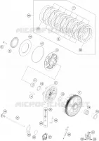 EMBRAYAGE pour Husqvarna FC 250 2019