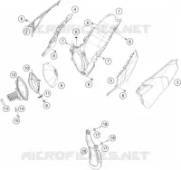 FILTRE A AIR pour Husqvarna FC 250 2019