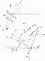 FILTRE A AIR pour Husqvarna TC 65 2020