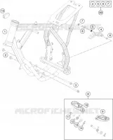 CADRE pour Husqvarna TC 50 2019