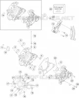 CARTER MOTEUR pour Husqvarna TC 50 2019