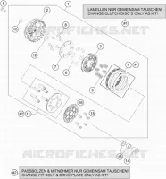 EMBRAYAGE pour Husqvarna TC 50 2019