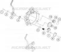 KICK pour Husqvarna TC 50 2019