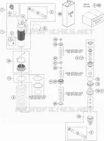 AMORTISSEUR (PIECES) pour Husqvarna TC 85 2020
