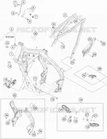CADRE pour Husqvarna TC 85 2020