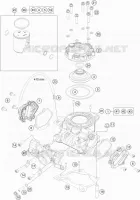 CYLINDRE pour Husqvarna TC 85 2020