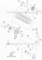 EMBRAYAGE pour Husqvarna TC 85 2020