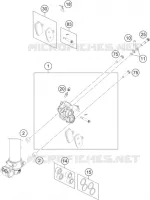 ETRIER DE FREIN AVANT pour Husqvarna TC 85 2020
