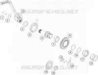 KICK pour Husqvarna TC 85 2020