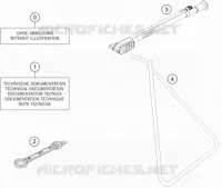 TROUSSE A OUTILS / MANUELS / OPTIONS pour Husqvarna TC 85 2020