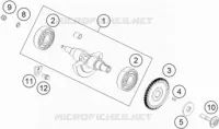 ARBRE D'EQUILIBRAGE pour Husqvarna VITPILEN 401 2021