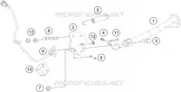 BEQUILLE LATERALE / CENTRALE pour Husqvarna VITPILEN 401 2021