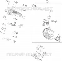 BOITIER PAPILLON INJECTION pour Husqvarna VITPILEN 401 2021