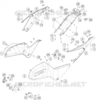 CACHES LATERAUX pour Husqvarna VITPILEN 401 2021
