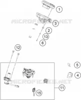 CONTACTEUR A CLE pour Husqvarna VITPILEN 401 2021