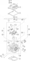 CULASSE pour Husqvarna VITPILEN 401 2021