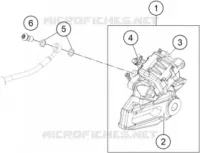 ETRIER DE FREIN AR pour Husqvarna VITPILEN 401 2021