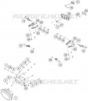 PHARE / FEU ARRIERE pour Husqvarna VITPILEN 401 2021