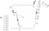 SOUPAPES pour Husqvarna VITPILEN 401 2021