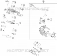 BOITIER PAPILLON INJECTION pour Husqvarna VITPILEN 401 2021