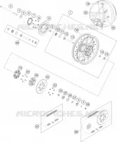 ROUE ARRIERE pour Husqvarna VITPILEN 401 2021
