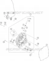 CARTER EMBRAYAGE pour Husqvarna VITPILEN 401 2021