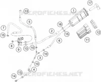 EVAPORATIVE CANISTER pour Husqvarna VITPILEN 401 2021