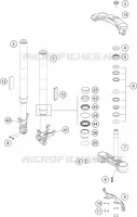 FOURCHE / T DE FOURCHE pour Husqvarna VITPILEN 401 2021