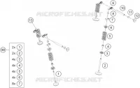 SOUPAPES pour Husqvarna VITPILEN 401 2021