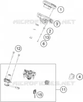 CONTACTEUR A CLE pour Husqvarna VITPILEN 401 2020