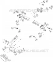 PHARE / FEU ARRIERE pour Husqvarna VITPILEN 401 2020